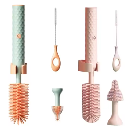 Electric Silicone Bottle Brush
