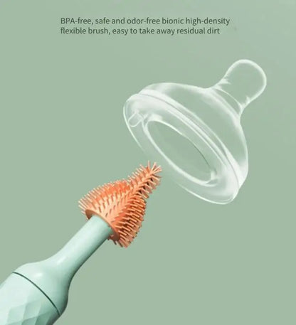 Electric Silicone Bottle Brush